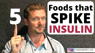 5 Foods That Will SPIKE Your Insulin  2024 [upl. by Howzell]