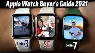 Apple Watch Series 7 vs SE vs Series 3 Shocking Differences [upl. by Malachi]