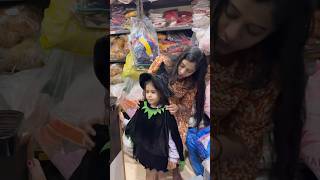 Abha ne ki halloween ke liye shopping 🛍️ part 1 ☠️ shorts [upl. by Radborne318]