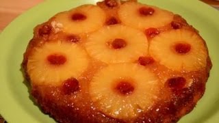 Eggless Pineapple Upside down Cake [upl. by Megargee]