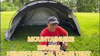 REVIEW HEMISPHERICAL DOME TENT Green Avanza Camping [upl. by Ennaeus]