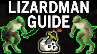 OSRS Lizardman Slayer Guide 07  w Cannon [upl. by Ikkaj]