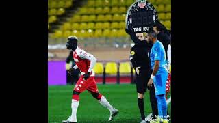 monaco vs Marseille krepin diatta vient de jouer son première match [upl. by Eirrab]