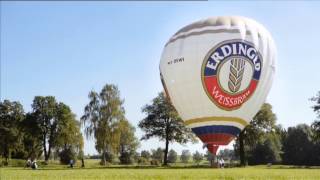 Erdinger Weissbier Bier Werbung 2013 Heißluftballon [upl. by Iorgos239]