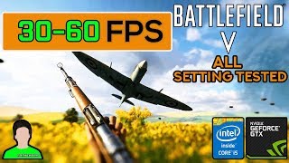 Battlefield V Open Beta  GTX 950M  i56300HQ [upl. by Guthrie]