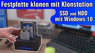 Windows 10 auf größere SSD umziehen  klonen der SSD [upl. by Duarte]