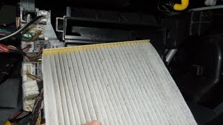 Toyota Corolla Pollen Filter Change [upl. by Yawnoc]