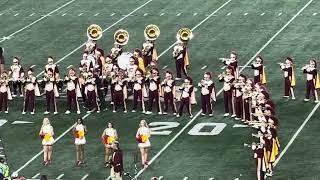 9212024 The USCTMB The USC Trojan Marching Band postgame performance  Michigan [upl. by Rickey]