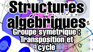 Structures algébriques  Groupe symétrique Transposition  kcycle  Exemples 11 [upl. by Martelli636]