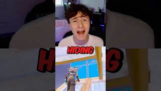 Bro was NOT hidden 😭💀 fortnite fortnitefunny fortniteclips [upl. by Annoyi]