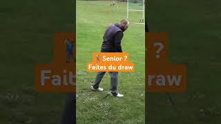 Golfeur senior 🏌️‍♂️ Retrouvez de la distance golf golfsenior coursdegolf golfenfrancais [upl. by Dyane]