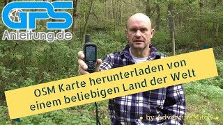 OSM Karte für Garmin GPS und BaseCamp von openstreetmapnl h [upl. by Jamal764]