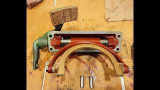 1927 John Deere D S 44891 Part 15 Clutch Fork Machining Modifications amp Reassembly [upl. by Sarine]