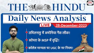 28 December 2023  The Hindu Newspaper Analysis  Drishti IAS [upl. by Zelten]