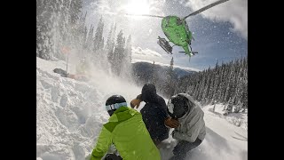 Revelstoke BC Heli Skiing Edit  Eagle Pass 3724 [upl. by Inatsed]