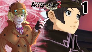 The Great Ace Attorney 2 Resolve  Part 1 Juwanna Mann [upl. by Courtenay]