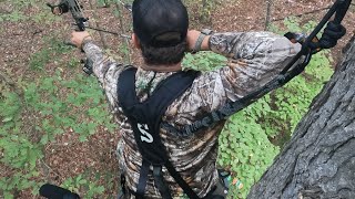 SELF FILMED  kill shot buck at 15 YARDS [upl. by Rakso22]