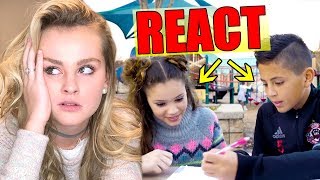 Ivey Reacts Boys Are So UGH Haschak Sisters [upl. by Nyledam]