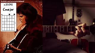 How To Play quotBIRDSquot by Neil Young  Acoustic Guitar Tutorial on a CG Winner W770 Martin D28 Copy [upl. by Salita]