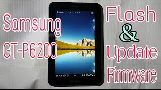 How To Update Firmware Samsung 70 Plus GTP6200 Tablet [upl. by Mctyre965]