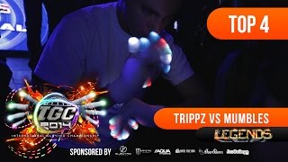 IGC 2014 Trippz vs Mumbles  Top 4 LEGENDS EmazingLightscom [upl. by Cosimo]