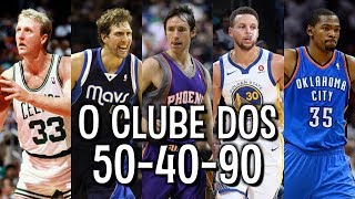 O que é o quotClube dos 504090quot da NBA [upl. by Mendez634]