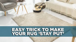 How to Stop Rugs from Slipping  Tips [upl. by German]