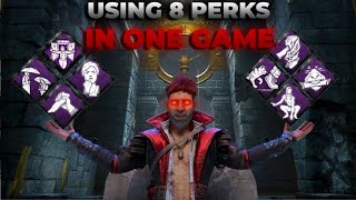 RUNNING 8 PERKS IN ONE GAME [upl. by Atinahs]