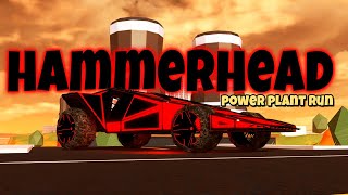 Hammerhead Power Plant Run in Roblox Jailbreak [upl. by Rosana]