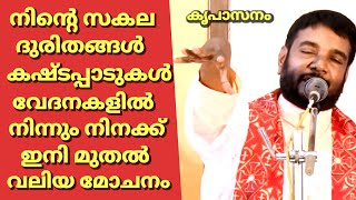 നിൻ്റെ സകല ദുരിതങ്ങൾ കഷ്ടപ്പാടുകൾ വേദനകളിൽ നിന്നും നിനക്ക് ഇനി മുതൽ വലിയ മോചനം കൃപാസനം മരിയൻ ഉടമ്പടി [upl. by Ahola]