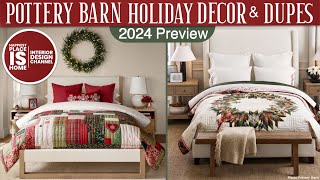 Pottery Barn Holiday Merch amp Dupes New 2024 [upl. by Noiek]