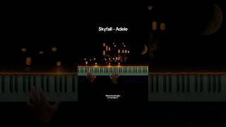 Skyfall on piano Shorts piano [upl. by Lissi228]