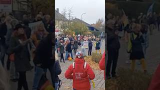 Solidaritätskundgebung für Bundeswehr Soldaten Alexander Bittner Aichach 02112024 video [upl. by Moishe]