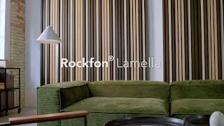 Bring nature indoors with Rockfon® Lamella [upl. by Aloibaf98]