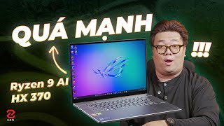 ASUS ROG Zephyrus G16 GA605 AMD Ryzen AI 9  RTX 4070  Hiệu Năng KHỦNG [upl. by Nylanna]