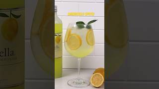 LIMONCELLO SPRITZ COCKTAIL recipe drink shorts lemon LINK IN DESCRIPTION [upl. by Derry847]