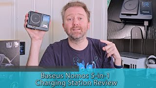 Baseus Nomos 5in1 Charging Station Review  Best MultiDevice Charger for Your Desk Setup [upl. by Anne-Marie]