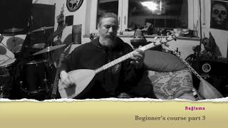 Introduction to Baglama Saz In English Part 3 [upl. by Poole782]