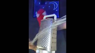 chain getting grinder on cheese grater asmr [upl. by Wennerholn97]