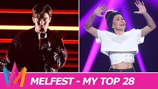 Melodifestivalen 2018  My Top 28 [upl. by Rodrigo427]