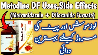 Metodine DF Syrup suspension Uses Benefits Urdu  Side Effects  Doses  Contraindication [upl. by Anirtep]