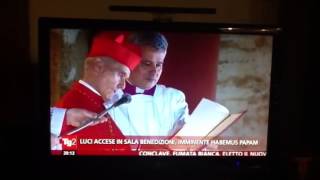 Papa Bergoglio  Annuntio vobis [upl. by Odlanir]