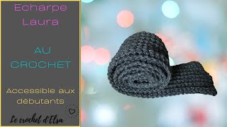 Crochet tour de cou Snood debutant [upl. by Denise]