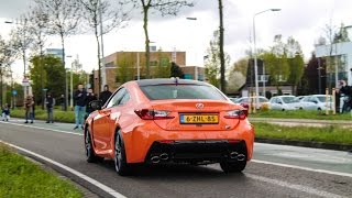 Lexus RCF with Guerrilla exhaust  Loud revs acceleration [upl. by Eibor718]