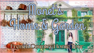 MONET HOUSE AND GARDEN TOUR  French Country Cottage Home Decor Ideas [upl. by Tammie460]