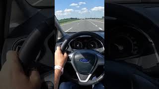 Ford Fiesta 14 96HP Acceleration [upl. by Wystand296]