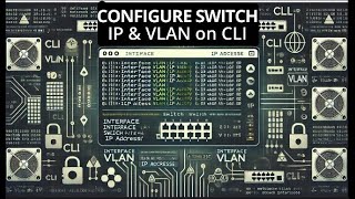 Configuring VLAN Port Assignment amp Switch IP on Cisco CLI [upl. by Eugenides704]