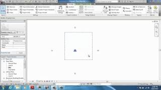 REVIT Basics Property line rotate project north toposurface and pads [upl. by Roxana]