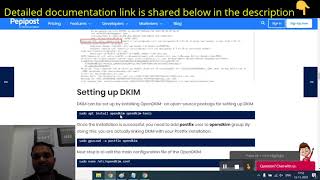 How to Set up SPF and DKIM with Postfix on Ubuntu Server [upl. by Joo]