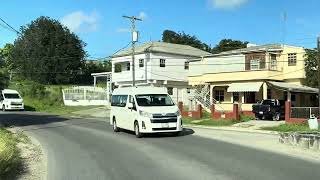 Driving Antigua and Barbuda St Mary’s to St John’s Feb 28 2024 [upl. by Ahsilaf]